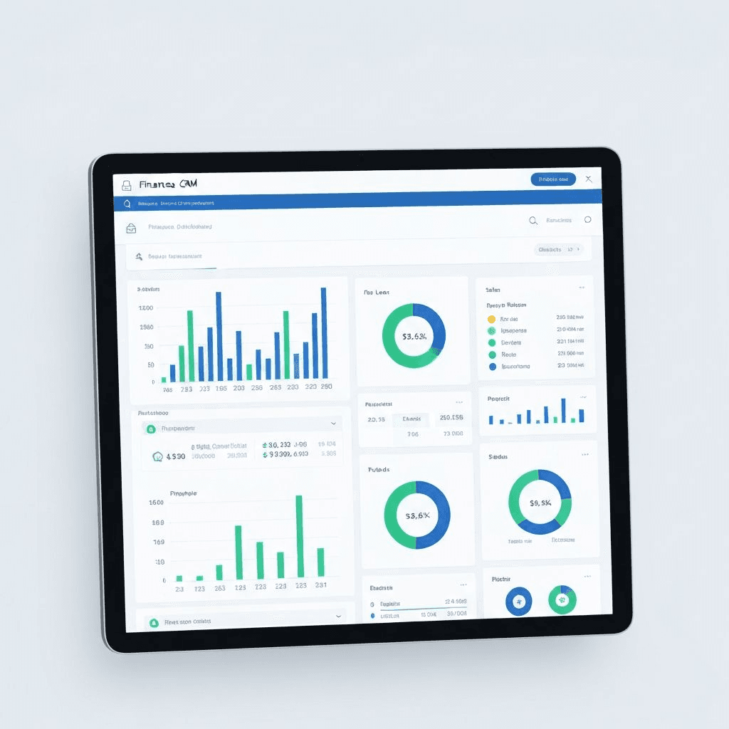 Finance CRM Dashboard